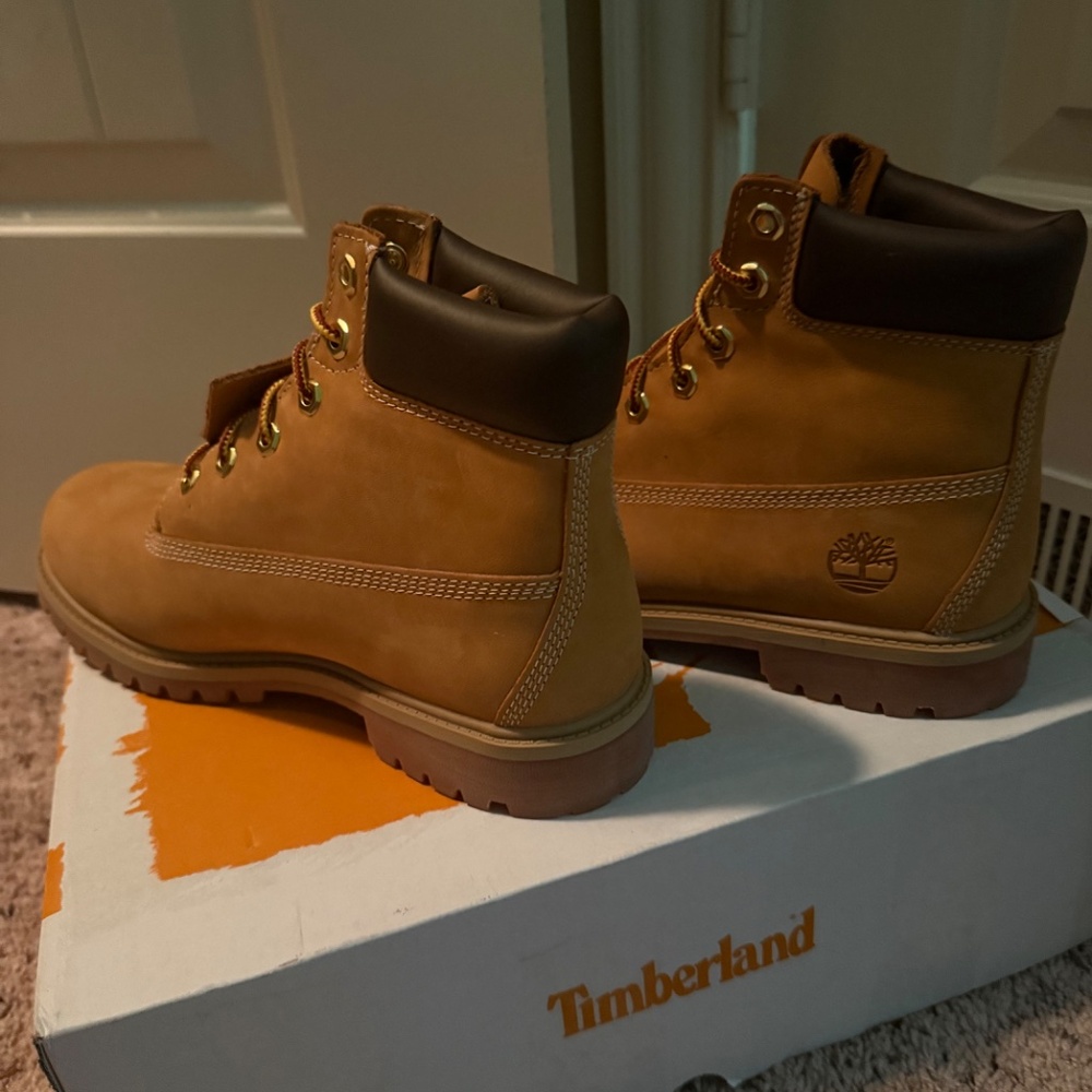 Timberland premium 6in lace waterproof wheat - Picture 3 of 4